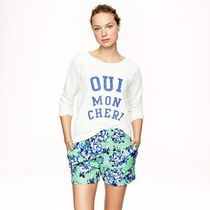 J. Crew short in photo floral